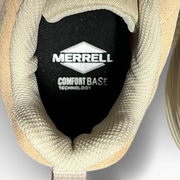 🌻NEW w/Box Merrell Work Alpine CF Sand Carbon Fiber Safety Toe Sneaker Men 9.5 - Picture 7 of 11